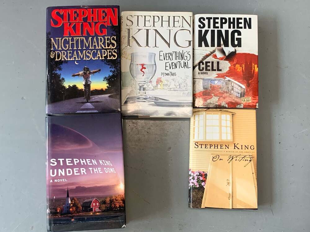 Stephen King Hardcover Books Lot of 5